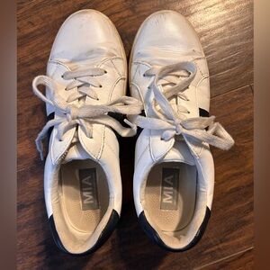 MIA White and Black Sneakers